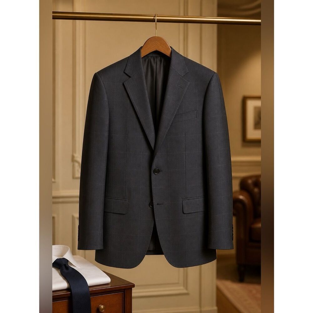 Gray Petrocelli Blazer in a 38R